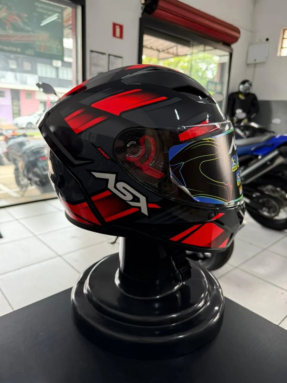 Capacete ASX City Start Brilho Tam. 58